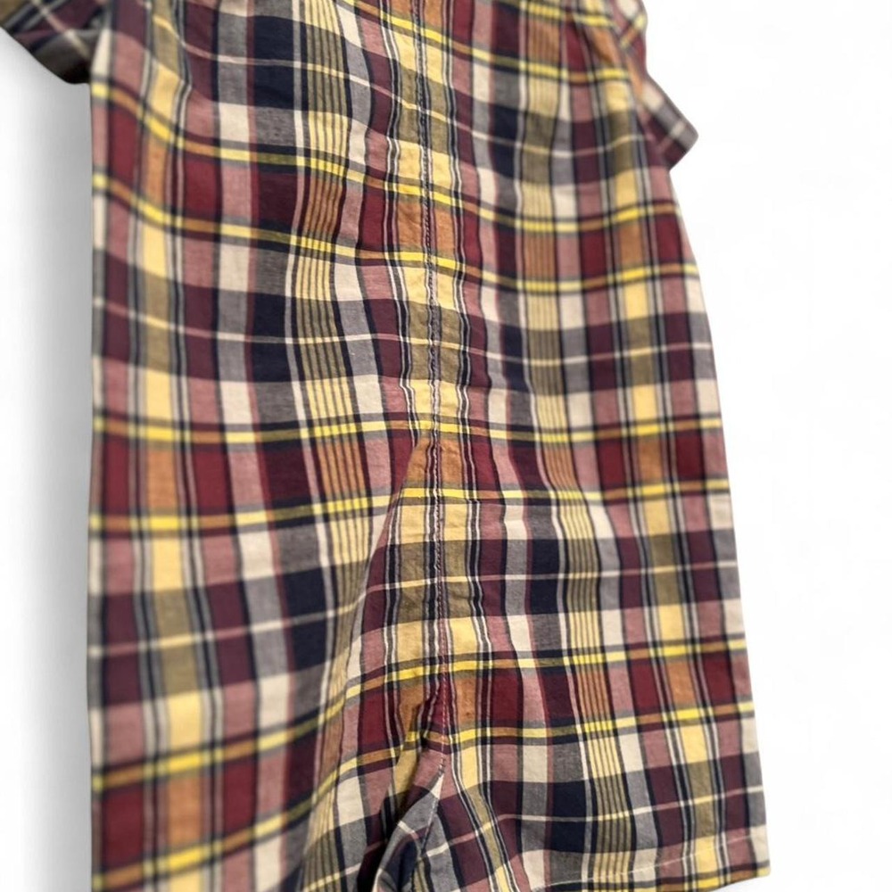 Ralph Lauren Plaid Infant Boys Romper with Snap Bottom Size 12 months NWT preppy - Picture 7 of 8